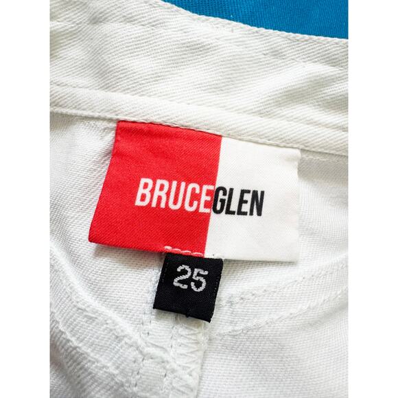 BRUCE GLEN BLUE OMBRE MIDI HIGH WAIST SKIRT - Picture 6 of 6